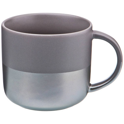 Кружка "VELOUR" 440 мл матовый темно-серый (мал=4шт/кор=24шт.) BRONCO 407-100