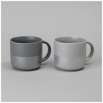 Набор кружек "VELOUR" 2 шт. 440 мл BRONCO 407-100-1-1