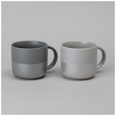 Набор кружек "VELOUR" 2 шт. 440 мл BRONCO 407-100-1-1