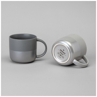 Набор кружек "VELOUR" 2 шт. 440 мл BRONCO 407-100-1-2