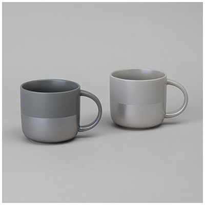 Набор кружек "VELOUR" 2 шт. 440 мл BRONCO 407-100-1