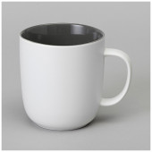 Кружка "VELOUR" 400 мл темно-серая (мал=4шт/кор=24шт.) BRONCO 407-108