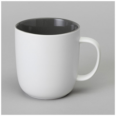 Кружка "VELOUR" 400 мл темно-серая (мал=4шт/кор=24шт.) BRONCO 407-108