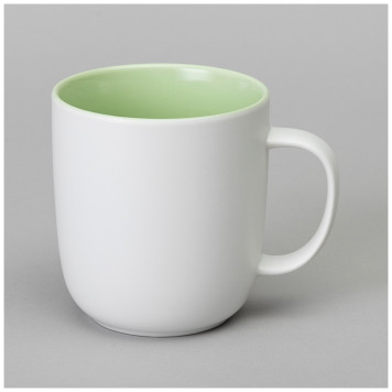 Набор кружек "VELOUR" 4 шт. 400 мл микс белый BRONCO 407-108-1-3