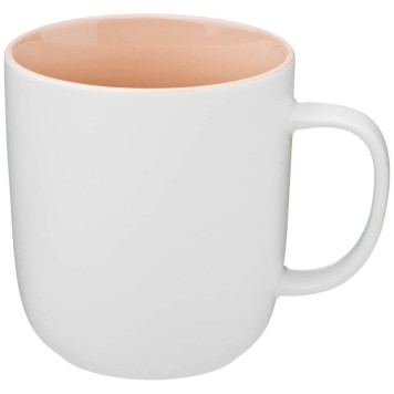 Кружка "VELOUR" 400 мл кремовая (мал=4шт/кор=24шт.) BRONCO 407-110