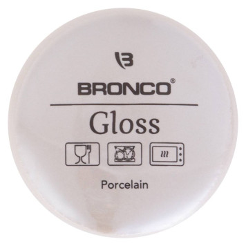 Кружка "GLOSS" 400 мл серебристая (мал=4шт/кор=24шт.) BRONCO 407-138-1