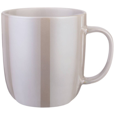 Кружка "GLOSS" 400 мл серебристая (мал=4шт/кор=24шт.) BRONCO 407-138