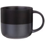 Кружка " VELOUR" 440 мл черная (мал=4шт./кор=24шт.) BRONCO 407-140