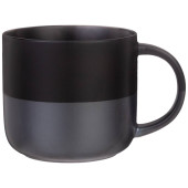 Кружка " VELOUR" 440 мл черная (мал=4шт./кор=24шт.) BRONCO 407-140