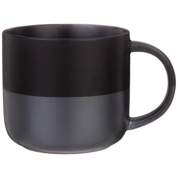 Кружка " VELOUR" 440 мл черная (мал=4шт./кор=24шт.) BRONCO 407-140