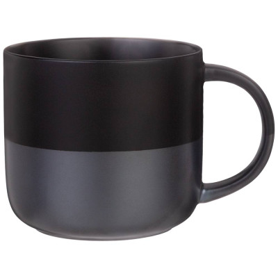 Кружка " VELOUR" 440 мл черная (мал=4шт./кор=24шт.) BRONCO 407-140