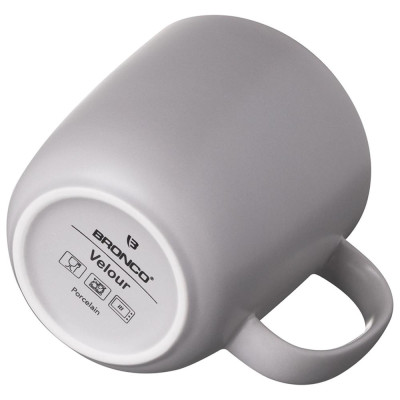 Набор кружек "VELOUR" 2 шт. 400 мл BRONCO 407-141-1-3