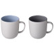 Набор кружек "VELOUR" 2 шт. 400 мл BRONCO 407-141-1