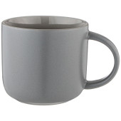 Кружка " VELOUR" 440 мл темно-серая (мал=4шт./кор=24шт.) BRONCO 407-149