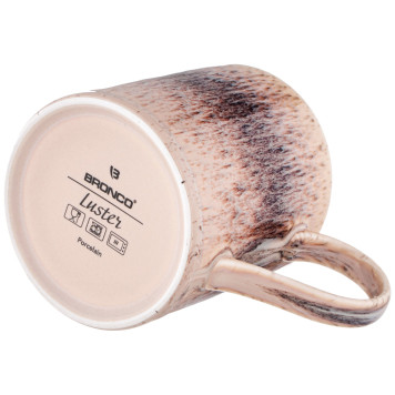 Кружка "LUSTER" 390 мл (мал=4шт/кор=24шт.) BRONCO 407-157-1