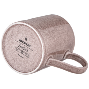 Кружка "LUSTER" 390 мл (мал=4шт/кор=24шт.) BRONCO 407-158-1