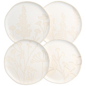 Набор тарелок обеденных "FIELD" 4 шт 25,5*2,5 см (кор=6наб.) BRONCO 409-212