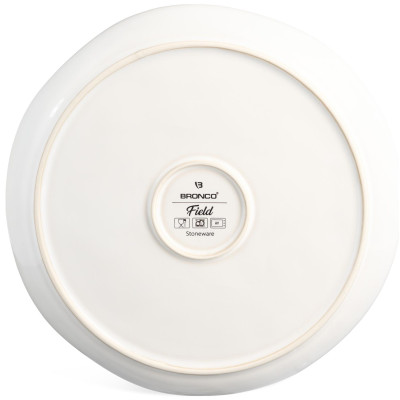 Набор тарелок обеденных "FIELD" 4 шт 25,5*2,5 см (кор=6наб.) BRONCO 409-212-4