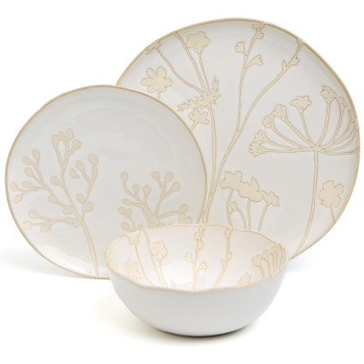 Набор посуды обеденный "FIELD" на 4 пер. 12 пр. BRONCO 409-417