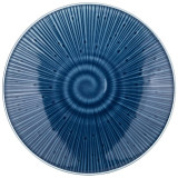 Тарелка закусочная "MIRAGE" 22 см синяя (мал.уп.2 шт/кор=32шт.) BRONCO 410-126