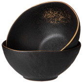 Набор салатников "MIDNIGHT GOLD" 2 шт. 15*6,5 см 500 мл (кор=24наб.) BRONCO 42-428