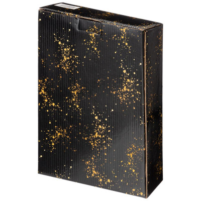 Блюдо с ручкой "MIDNIGHT GOLD" 30,5*21*5,5 см 1100 мл (кор=16шт.) BRONCO 42-432