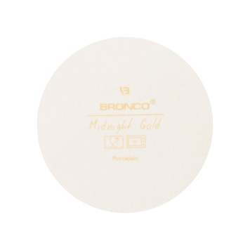 Блюдо с ручкой "MIDNIGHT GOLD" 30,5*21*5,5 см 1100 мл (кор=16шт.) BRONCO 42-432-2
