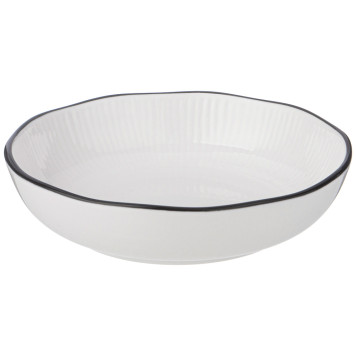 Тарелка суповая " TRADITIONS" 17*4 см 400 мл (мал.уп.=4шт./кор=32шт.) BRONCO 441-001