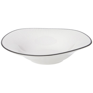 Тарелка суповая " TRADITIONS" 21, 5 см 500 мл (мал.уп.=4шт./кор=24шт.) BRONCO 441-006