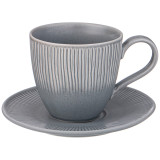 Чайная пара " TRADITIONS" 220 мл (мал.уп.=4наб./кор=32наб.) BRONCO 441-014