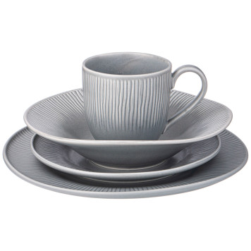 Набор посуды обеденный "TRADITIONS" на 4 пер. 16 пр. (кор=1наб.) BRONCO 441-019-4