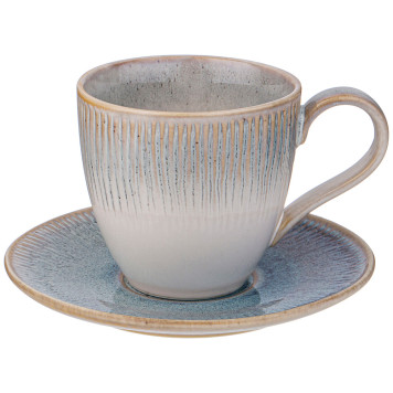 Чайная пара " TRADITIONS" 220 мл (мал.уп.=4наб./кор=32наб.) BRONCO 441-022