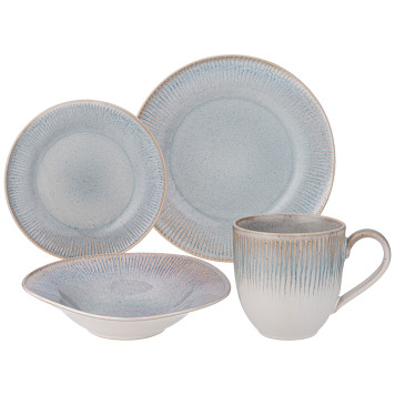 Набор посуды обеденный "TRADITIONS" на 4 пер. 16 пр. (кор=1наб.) BRONCO 441-027