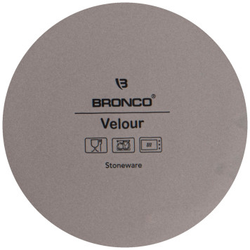 Чайник с металл.ситом и крышкой "VELOUR" 1200мл, 23,5*11*12,5см, серый (кор=12шт.) BRONCO 470-381-1