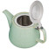 Чайник с металл.ситом и крышкой "LUSTER" 1200мл, 23,5*11*12,5см, зеленый (кор=12шт.) BRONCO 470-384