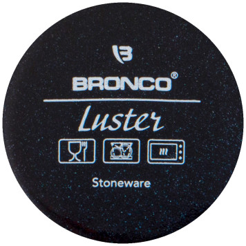 Салатник " LUSTER" 700мл, 16*6 см, синий (мал=2шт./кор=24шт.) BRONCO 470-420-2