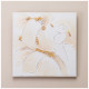 Картина "АБСТРАКЦИЯ ЗОЛОТО НА БЕЛОМ" 60х60х3 см BRONCO 534-219-1