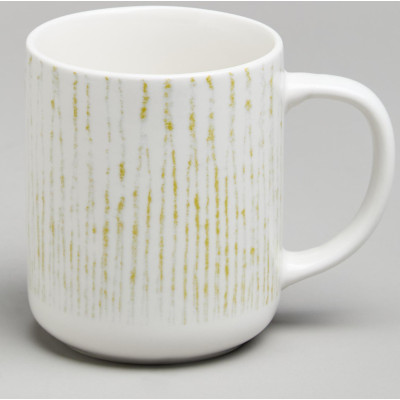 Набор кружек "DAILY" 4 шт. 350 мл горчичный BRONCO 576-1007-1