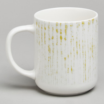 Набор кружек "DAILY" 4 шт. 350 мл горчичный BRONCO 576-1007-2