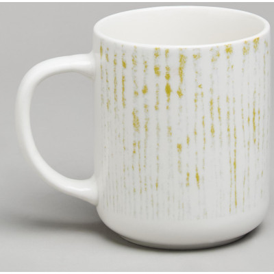 Набор кружек "DAILY" 4 шт. 350 мл горчичный BRONCO 576-1007-2