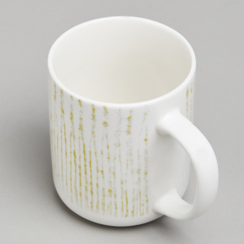 Набор кружек "DAILY" 4 шт. 350 мл горчичный BRONCO 576-1007-3