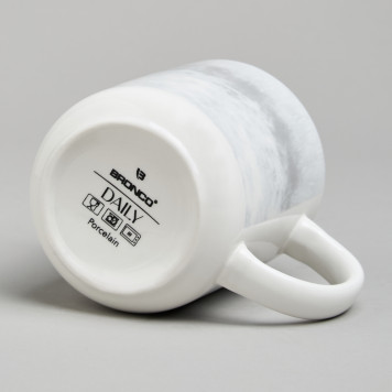 Набор кружек "DAILY" 4 шт. 350 мл серый BRONCO 576-1009-4