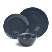 Набор обеденный "CONCEPT" на 4пер. 12 пр. синий BRONCO 576-1010