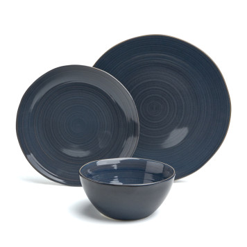 Набор обеденный "CONCEPT" на 4пер. 12 пр. синий BRONCO 576-1010