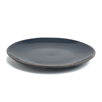 Набор тарелок закусочных "CONCEPT" 4 шт. 22 см синий BRONCO 576-1013-1