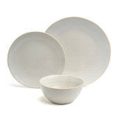 Набор обеденный "CONCEPT" на 4пер. 12 пр. бежевый BRONCO 576-1015