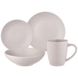 Набор посуды обеденной "MOMENTS" на 4 пер. 16 пр. кремовый (кор=2наб.) BRONCO 577-191