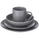 Набор посуды обеденной "MOMENTS" на 4 пер. 16 пр. серый (кор=2наб.) BRONCO 577-192