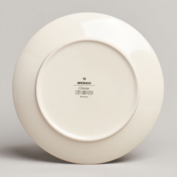 Тарелка обеденная " CROCUS" 27 см (мал.уп.=4шт./кор=24шт.) BRONCO 577-208-2