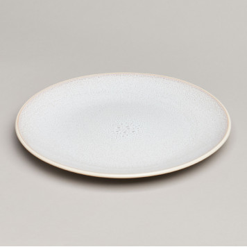 Тарелка обеденная " CROCUS" 27 см беж (мал.уп.=4шт./кор=24шт.) BRONCO 577-218-1